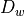 D_{w}
